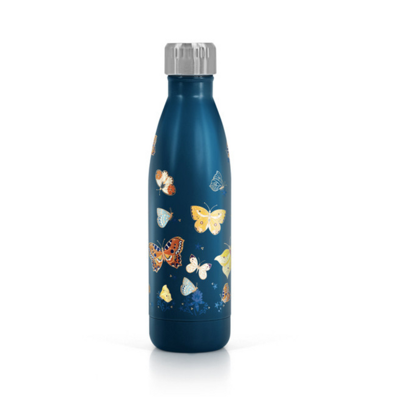 TIPPERARY CRYSTAL Butterfly Metal Water Bottle mulveys.ie nationwide shipping