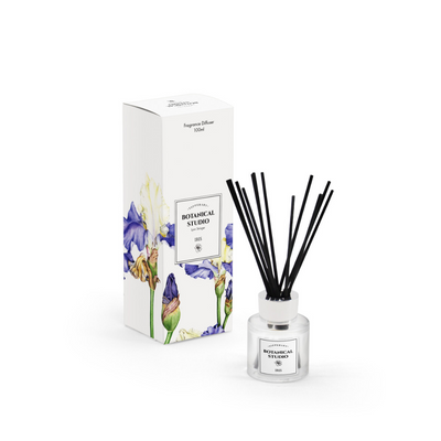 TIPPERARY CRYSTAL Botanical Studio Diffuser - Iris mulveys.ie nationwide shipping