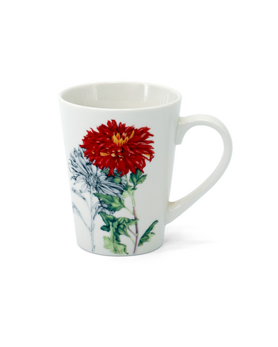 TIPPERARY CRYSTAL Botanical Studio - Chrysanthemum Mug mulveys.ie nationwide shipping