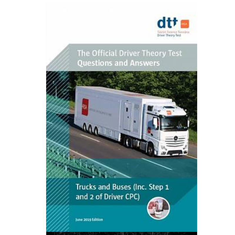 Official Driver Theory Test 9th ed Trucks and Buses Book by Rsa mulveys.ie nationwide shipping