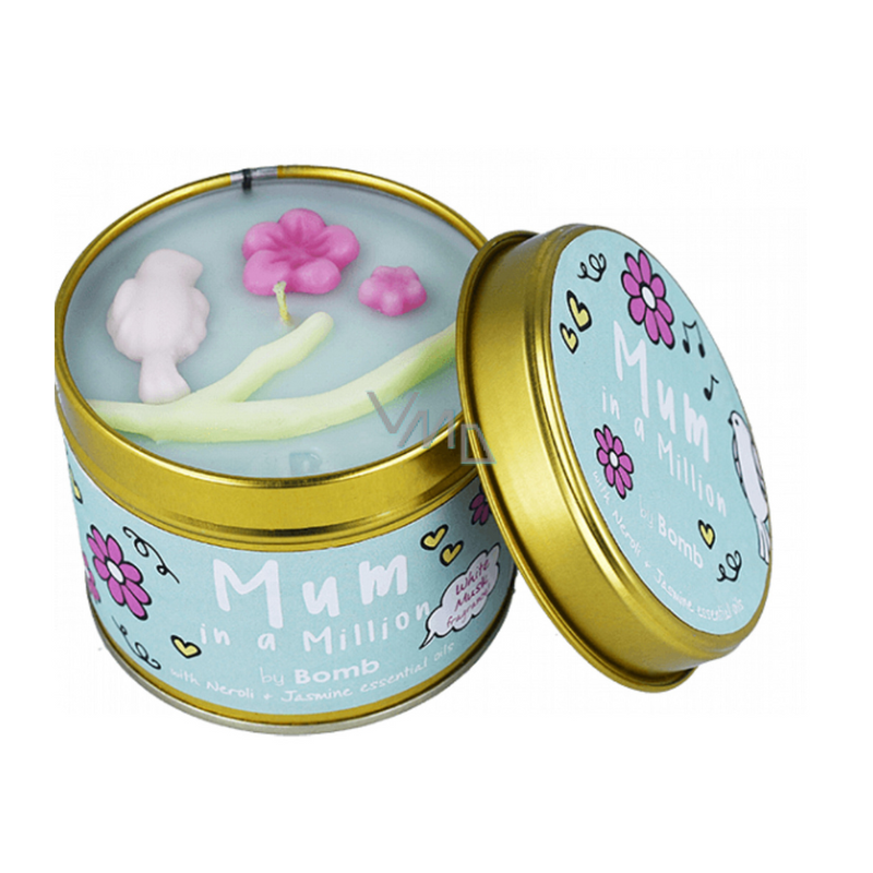 Bomb Cosmetics Mum In A Million Tin Candle mulveys.ie nationwide shipping