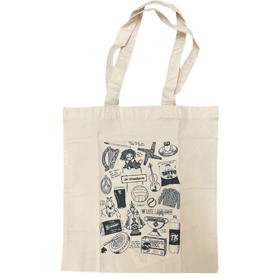 Flying Fig Irish Nostalgia Tote Bag mulveys.ie nationwide shipping