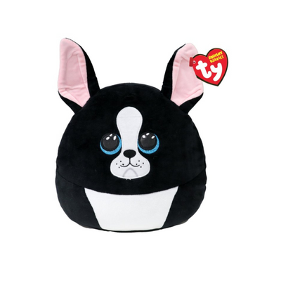 TY TINK BLACK DOG The Squish-A-Boos Collection Soft Toy Plush Cushion 14 mulveys.ie nationwide shipping