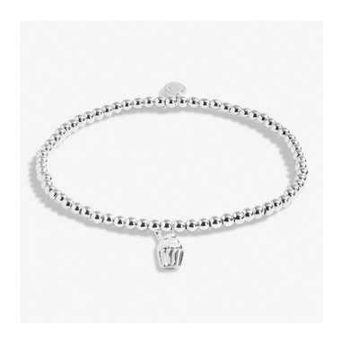 JOMA CHILDREN'S A LITTLE 'MAKE A BIRTHDAY WISH' BRACELET | SILVER PLATED