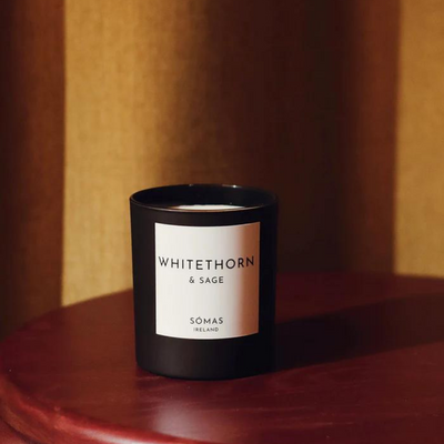 SÓMAS STUDIO WHITETHORN & SAGE CANDLE mulveys.ie nationwide shipping