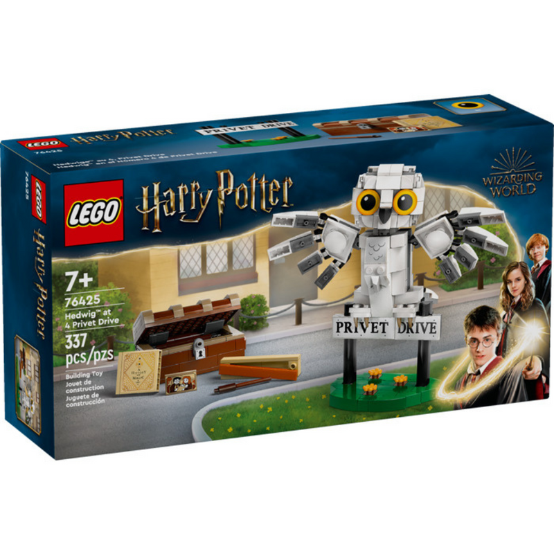 LEGO Hedwig at 4 Privet Drive Set 76425 MULVEYS.IE NATIONWIDE SHIPPING