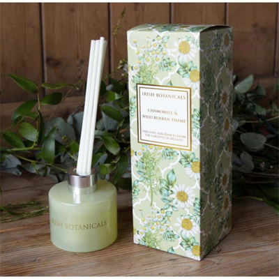 Irish Botanicals Chamomile & Wild Burren Thyme Diffuser mulveys.ie nationwide shipping