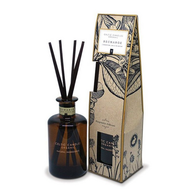 Celtic  Candles ORGANIC RANGE 200ML DIFFUSER - RECHARGE mulveys.ie nationwide shipping