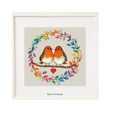 BELINDA NORTHCOTE 'BEST OF FRIENDS' FRAMED PRINT mulveys.ie nationwide shipping