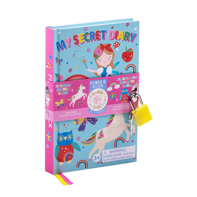 Floss & Rock Rainbow Fairy My Scented Secret Diary, Strawberry Scent