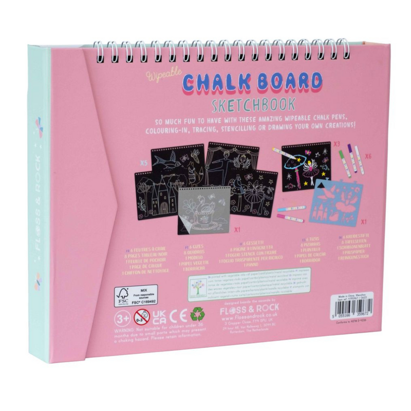Floss & Rock Chalk Board Sketchbook – Enchanted mulveys.ie nationwide shipping