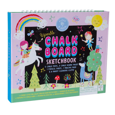 Floss & Rock Chalkboard Sketchbook – Rainbow Fairy