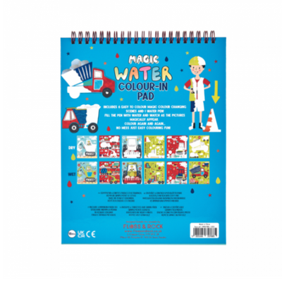 Floss & Rock - Magic Water Colouring Flipbook Construction mulveys.ie nationwide shipping