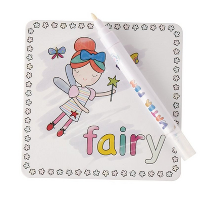 FLOSS & ROCK MAGIC COLOUR CHANGING WATER CARDS - RAINBOW FAIRY mulveys.ie nationwide shipping