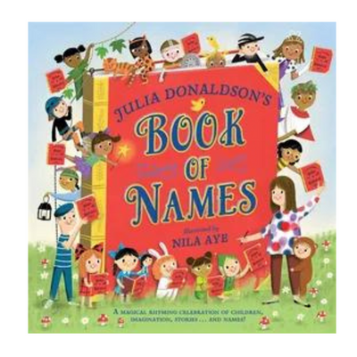 Julia Donaldson's Book of Names mulveys.ie nationwide shipping