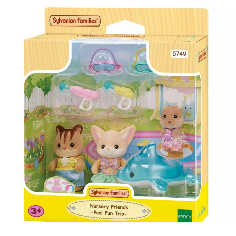 Sylvanian Families Nursery Friends -Pool Fun Trio MULVEYS.IE NATIONWIDE SHIPPING