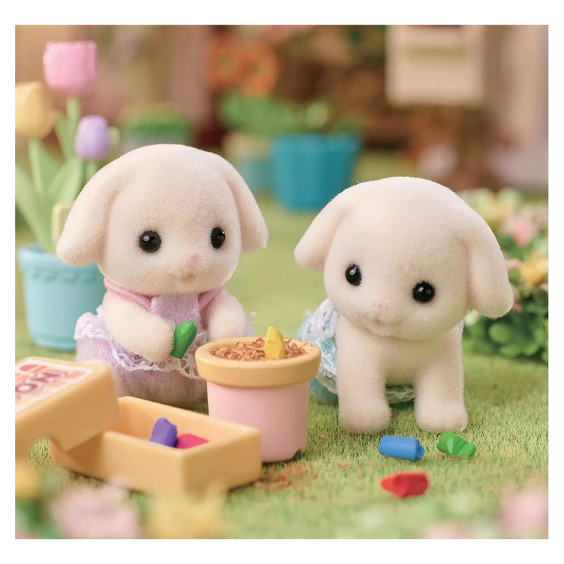 Sylvanian Families Flora Rabbit Twins