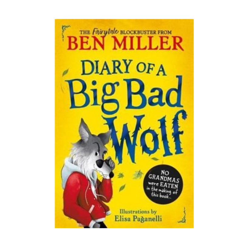Diary of a Big Bad Wolf by Ben Miller mulveys.ie nationwide shipping