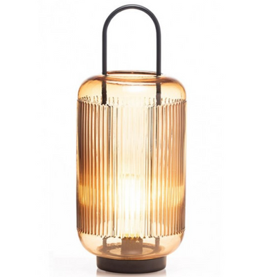 The Grange Collection LED Amber Glass Lamp mulveys.ie nationwide shipping