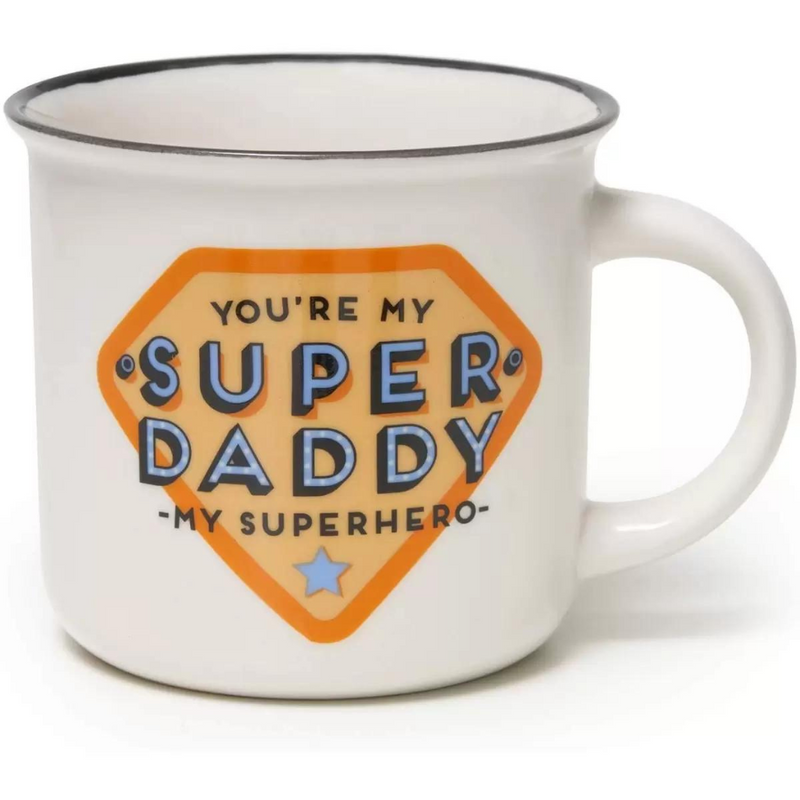 SUPER DADDY MUG- CUP-PUCCINO - TAKE A BREAK mulveys.ie nationwide shipping