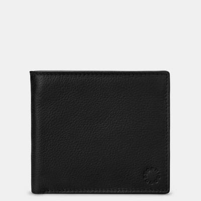 TWO FOLD EAST WEST BLACK LEATHER WALLET mulveys.ie nationwide shipping