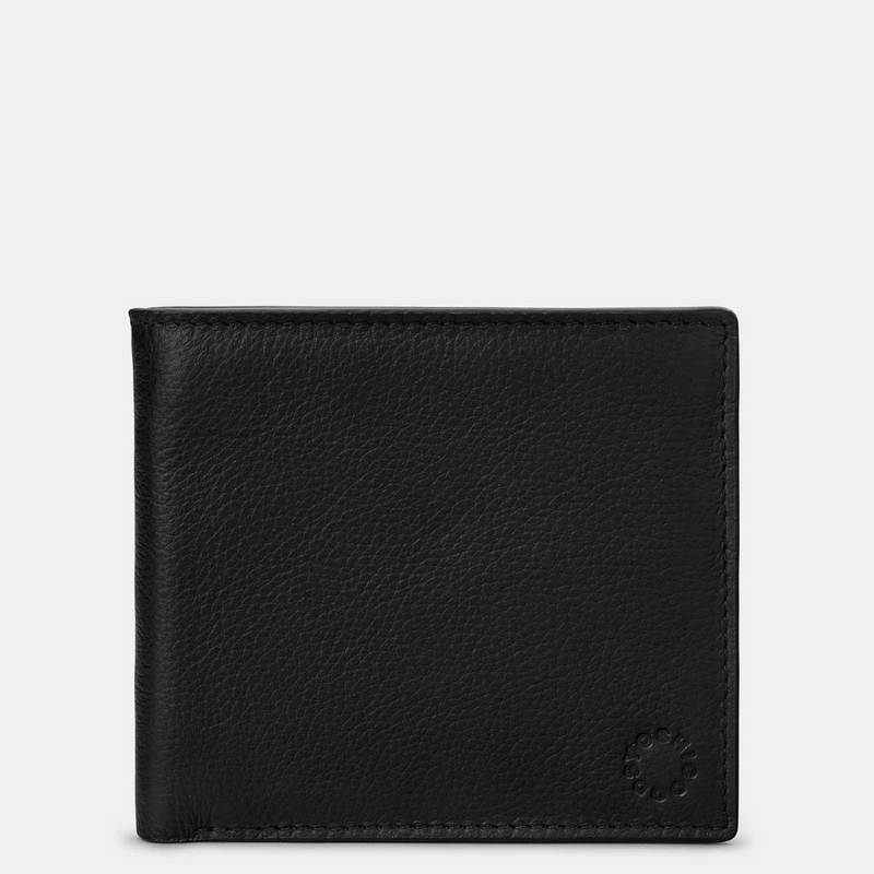 TWO FOLD EAST WEST BLACK LEATHER WALLET mulveys.ie nationwide shipping