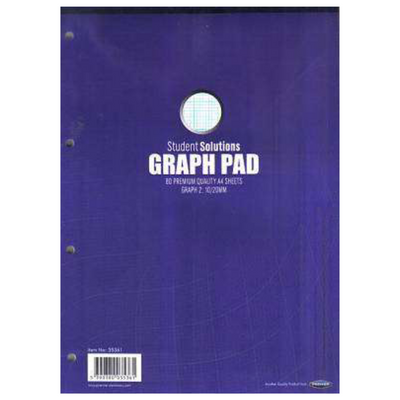 Graph Pad A4 80 Sheets Student Solutions mulveys.ie nationwide shipping