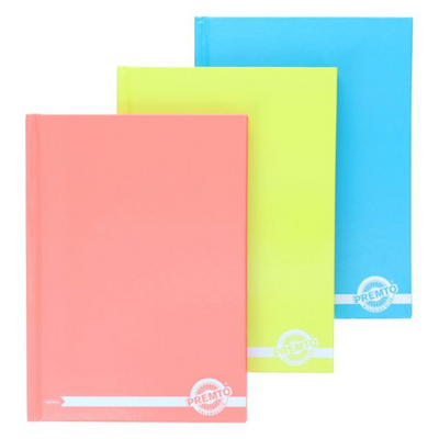 Premto * Neon A5 160pg Hardcover Notebook 3 Asst mulveys.ie nationwide shipping