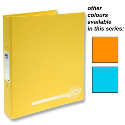 Premto Neon A4 Pp Ring Binder 3 Asst mulveys.ie nationwide shipping
