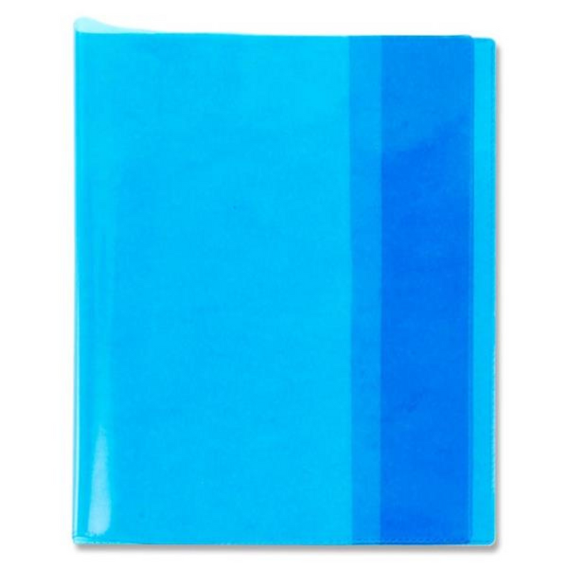 Student Solutions * Pkt.5 Pvc Heavy Duty Copy Book Covers - 5 Asst Transparent Colours mulveys.ie nationwide shipping