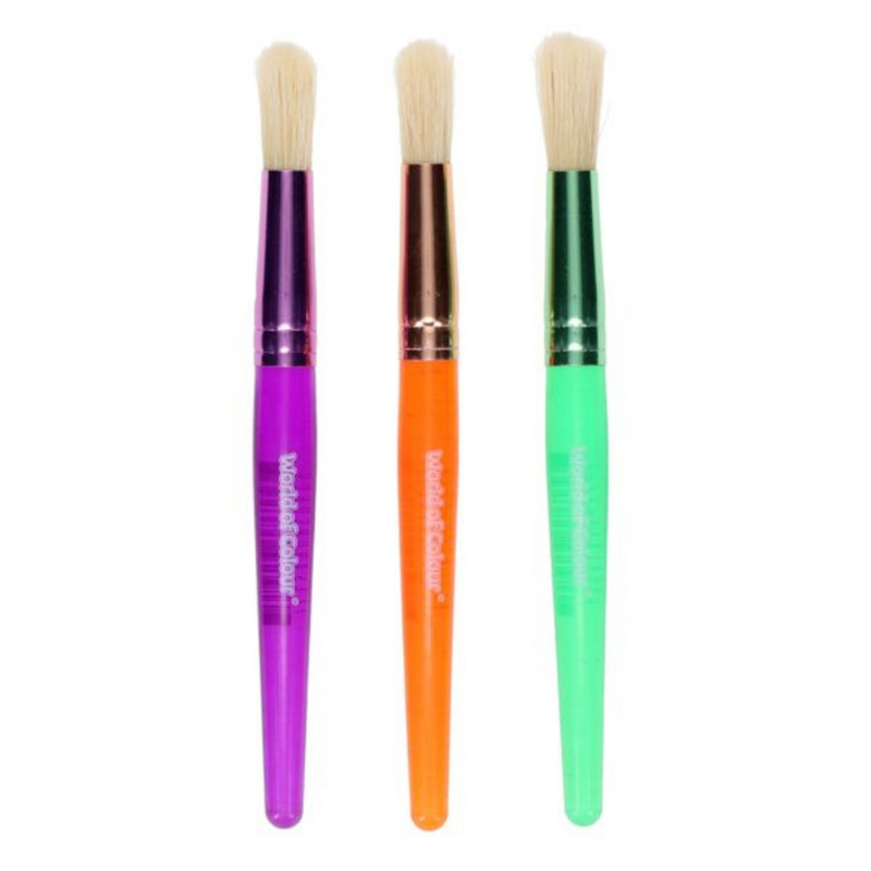 World of Colour The Big Grippers Paint Brush - Round mulveys.ie nationwide shipping