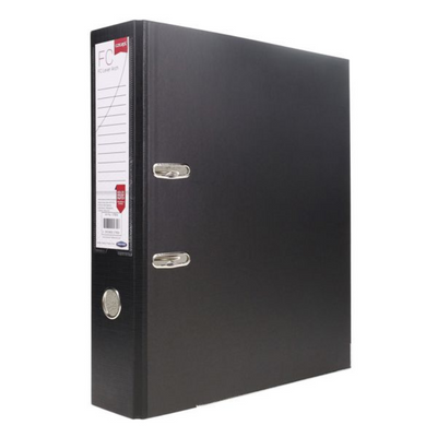 Concept Foolscap Lever Arch File - Black mulveys.ie nationwide shipping