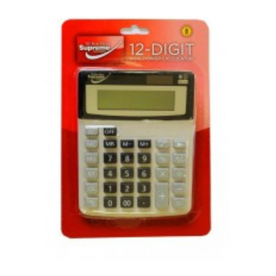 Supreme 12 Digit Calculator mulveys.ie nationwide shipping