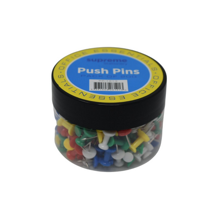 Office | Essentials | Push Pins | PUSH PINS 200PC  mulveys.ie nationwide shipping