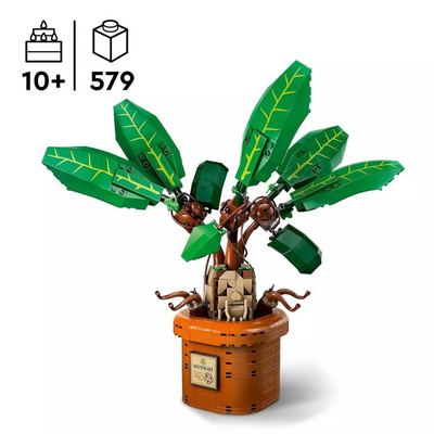 LEGO Harry Potter Mandrake Magical Plant Toy 76433 mulveys.ie nationwide shipping