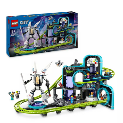LEGO City Robot World Roller-Coaster Park Toy 60421 mulveys.ie nationwide shipping