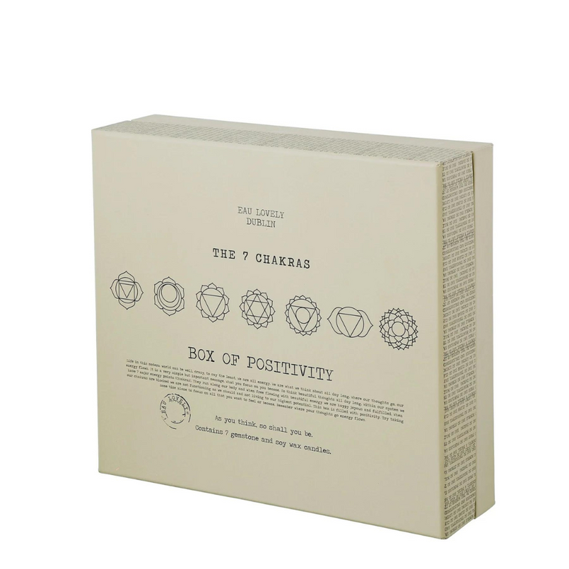 The 7 Chakras Box of Positivity by Eau Lovely mulveys.ie  nationwide shipping
