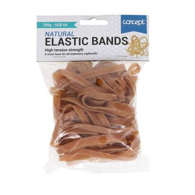 Concept Rubber Bands - Size 64 - 100g Bag mulvleys.ie nationwide shipping