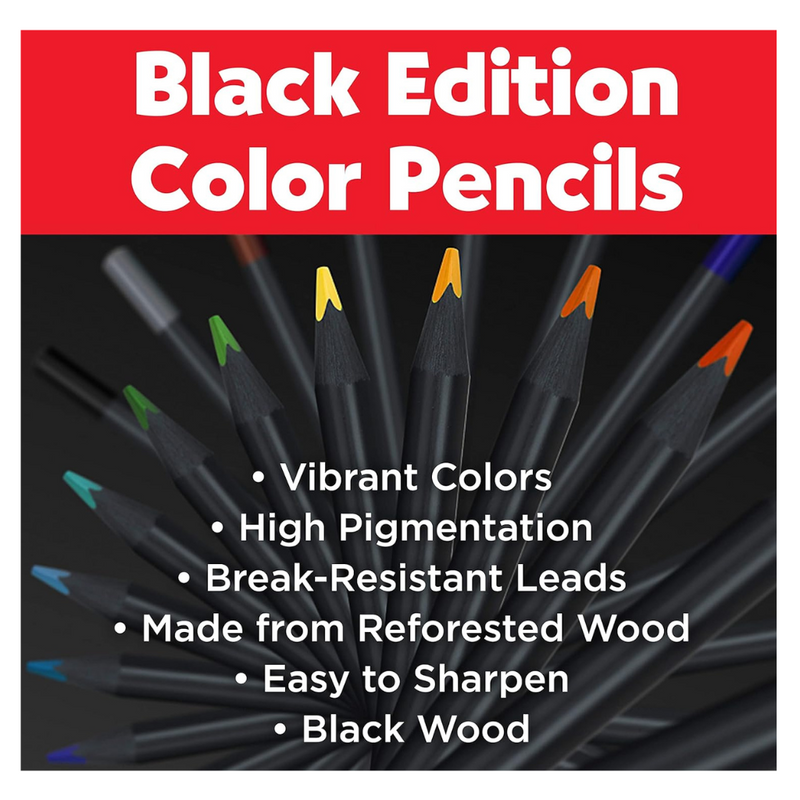 Faber-Castell Black Edition 24 x Colour Pencils mulveys.ie nationwide shipping