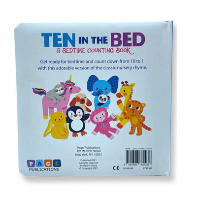 TEN IN THE BED: A BEDTIME COUNTING BOOK mulveys.ie nationwide shipping