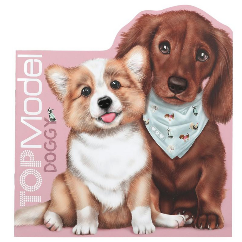 TOP Model Doggy Colouring Book Figural KITTY and DOGGY mulveys.ie nationwide shipping
