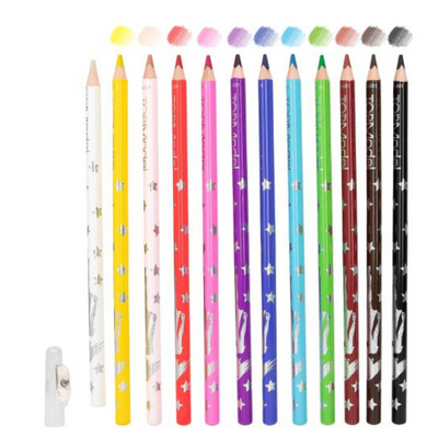 TOP Model Basic Colouring Pencil Set 12 Colours