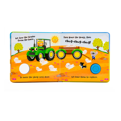 Busy Tractor Sound Book