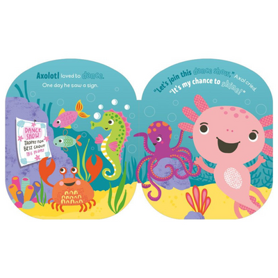 Squish and Snugg Groovy Axolotl