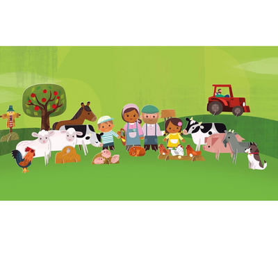 Make and Play: Farm Board book