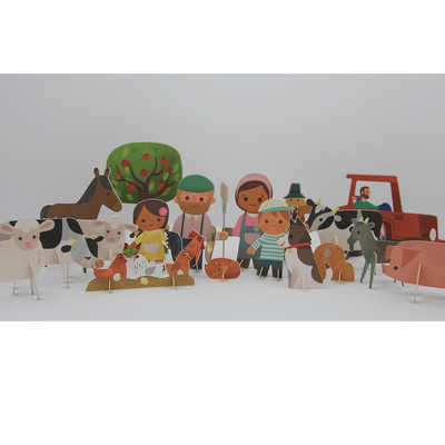 Make and Play: Farm Board book