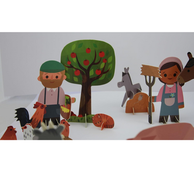Make and Play: Farm Board book