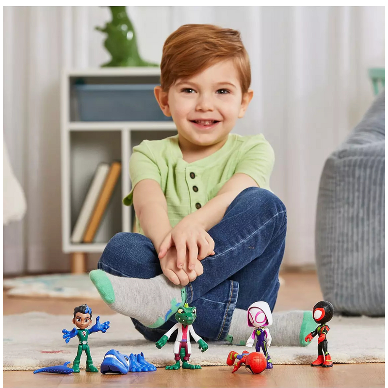Spiderman Dino Heroes and Lizard Set