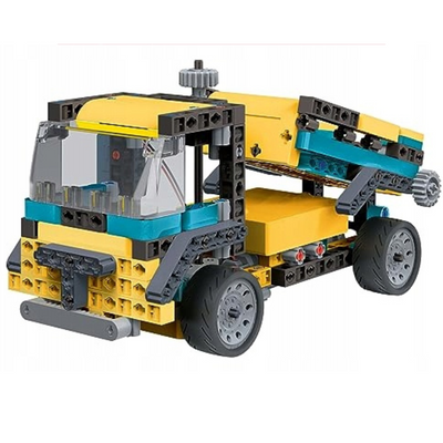 Clementoni 61389 Museum Concrete Mixer Truck-Building Set, Mechanics