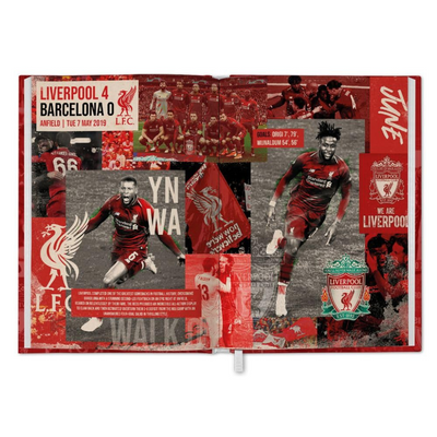 2025 Diary Liverpool FC Week to View A5 Football Diary
